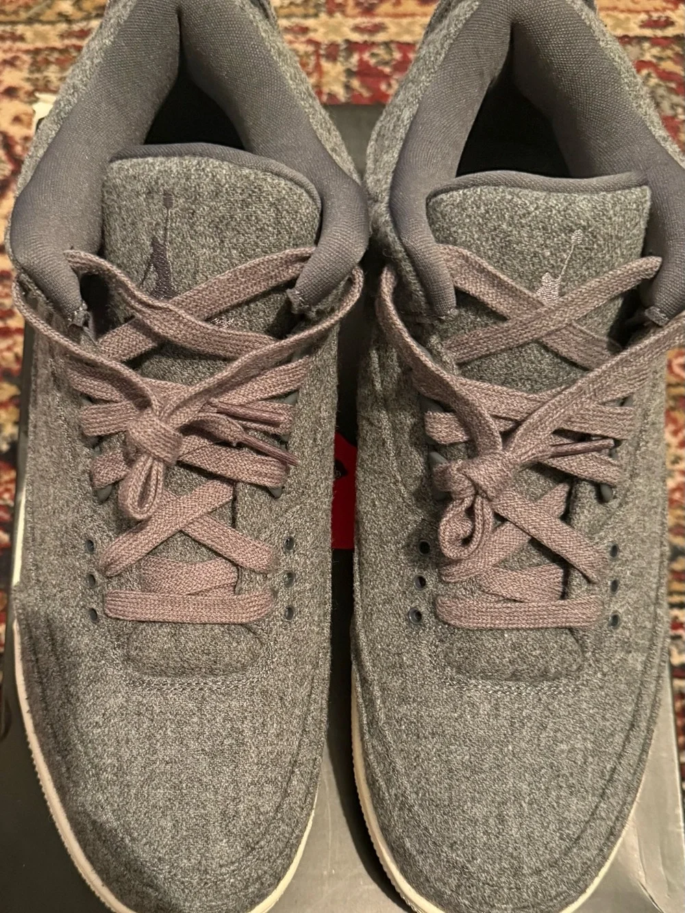 Jordan 3 Retro Wool - Mid-Top Sneakers